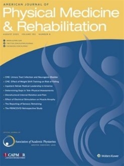 American Journal of Physical Medicine & Rehabilitation cover art