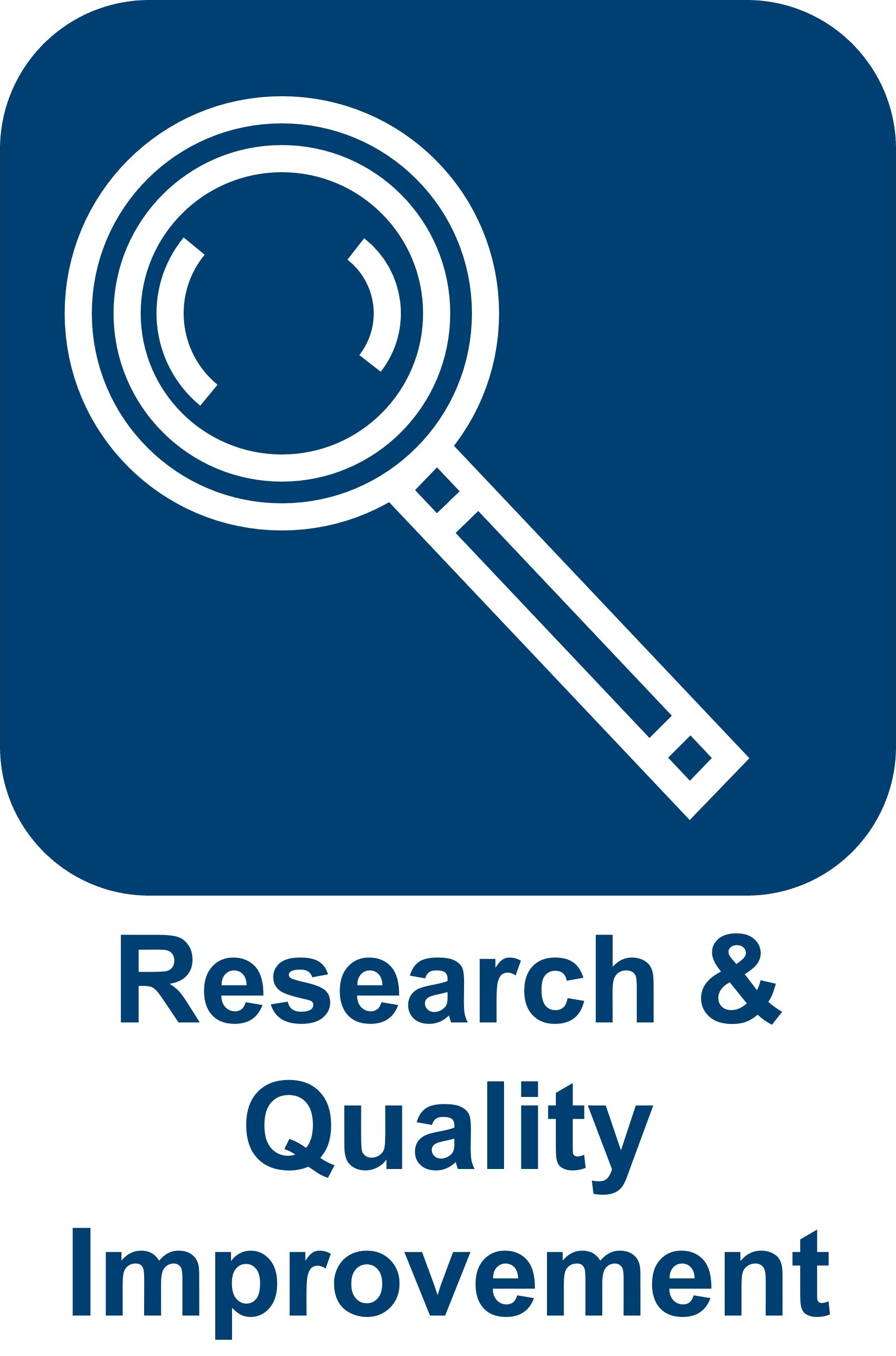 Research and Quality Improvement Icon